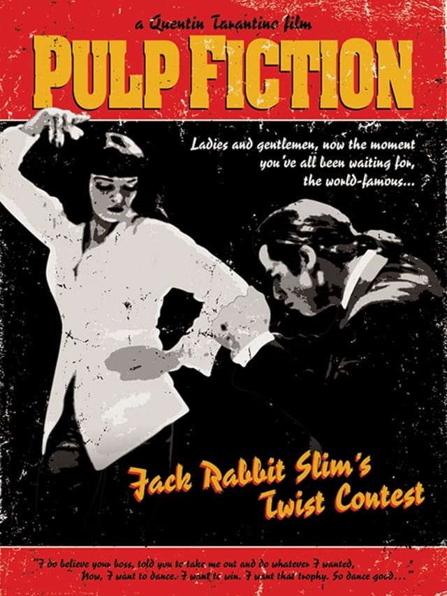 Golden Discs Poster Pulp Fiction - Twist Contest [Posters]
