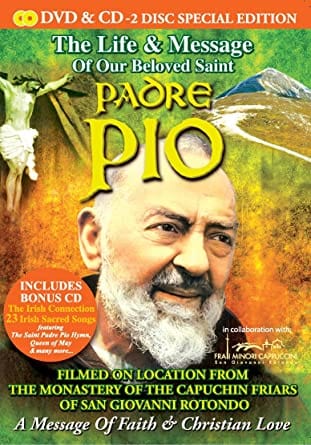 Golden Discs DVD The Life and Message of Our Beloved Saint Padre Pio DVD/CD [DVD]
