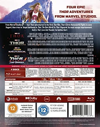 Golden Discs BLU-RAY Thor: Four Movie Collection [Blu-Ray]