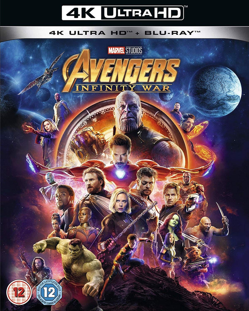 Golden Discs 4K Blu-Ray Avengers: Infinity War BLU RAY - Anthony Russo [4K UHD]