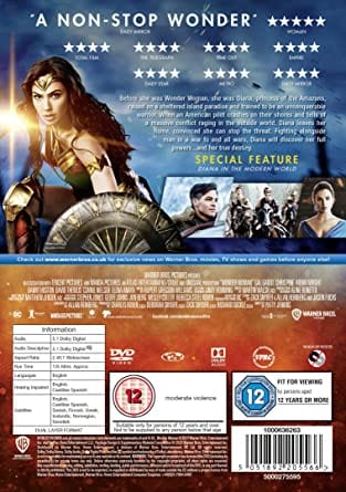 Golden Discs DVD Wonder Woman - Patty Jenkins [DVD]