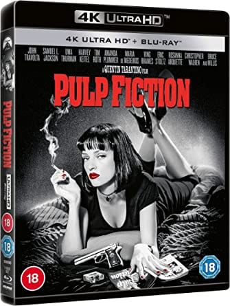 Golden Discs 4K Blu-Ray Pulp Fiction - Quentin Tarantino [4K UHD]