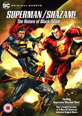 Golden Discs DVD Superman, Shazam!: The Return of Black Adam - Joaquim Dos Santos [DVD]