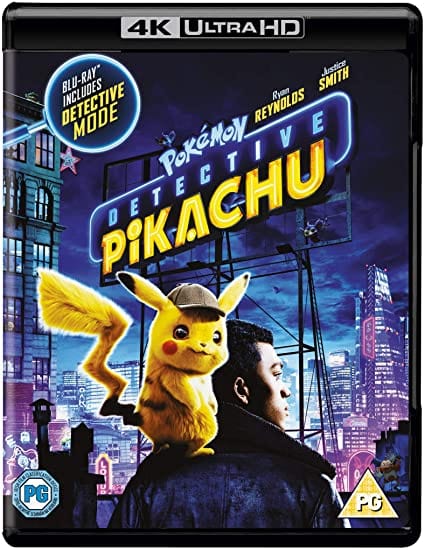 Golden Discs 4K Blu-Ray Pokémon Detective Pikachu - Rob Letterman [4K UHD]