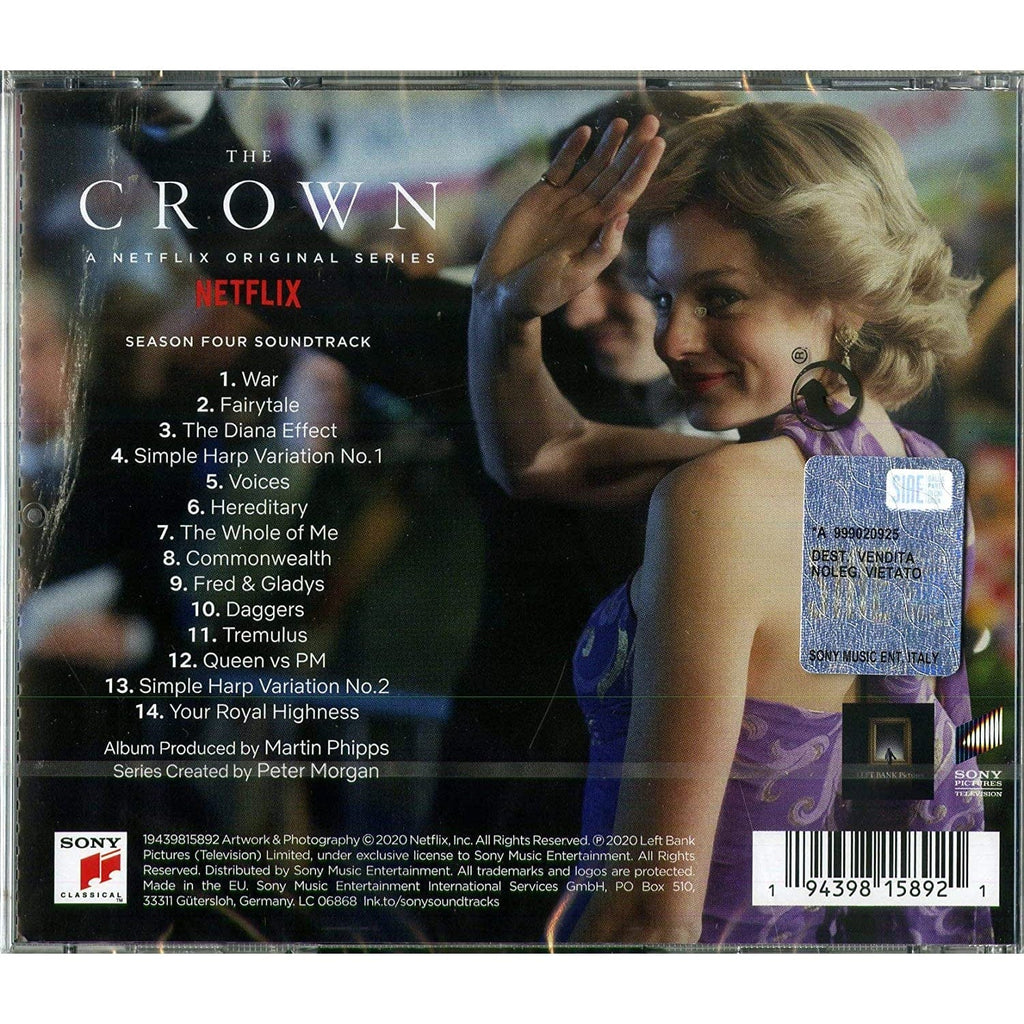 Golden Discs CD The Crown: Season Four Soundtrack - Martin Phipps [CD]