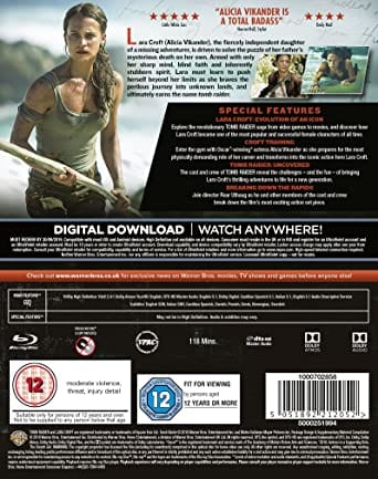 Golden Discs BLU-RAY Tomb Raider - Roar Uthaug [Blu-ray]