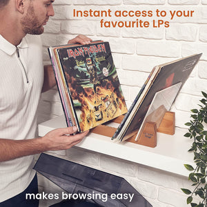 Golden Discs Accessories Legend Vinyl Record Display Shelf Unit [Accessories]