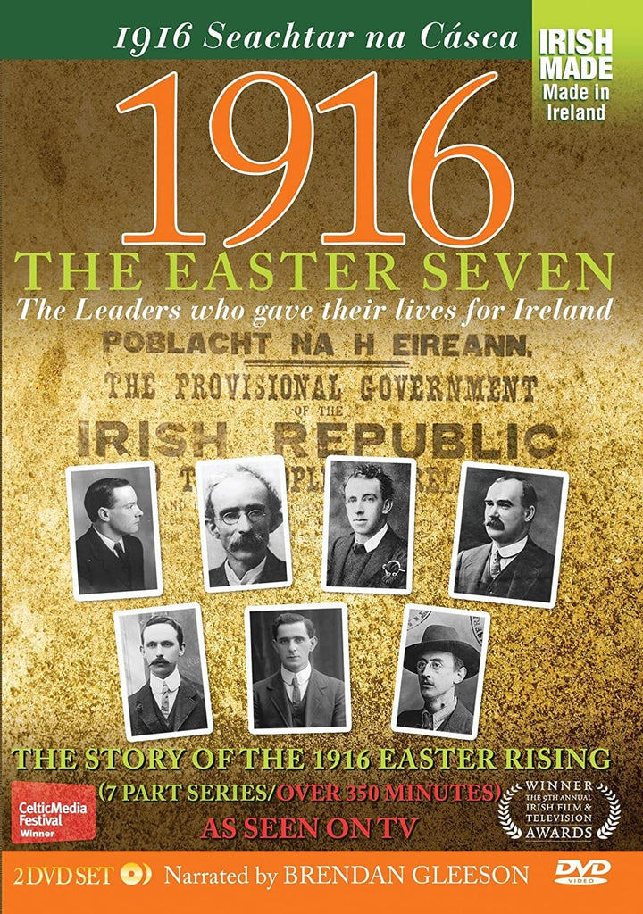 Golden Discs DVD 1916: Easter Seven Narrated by Brendan Gleeson [DVD]