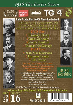 Golden Discs DVD 1916: Easter Seven Narrated by Brendan Gleeson [DVD]