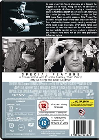 Golden Discs DVD Elvis Presley: The Searcher - Thom Zimny [DVD]
