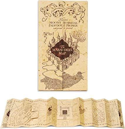 Golden Discs Posters & Merchandise Harry Potter The Marauder's Map [Posters & Merchandise]