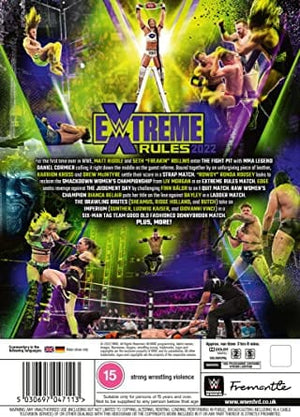 Golden Discs DVD WWE: Extreme Rules 2022 - Ronda Rousey [DVD]