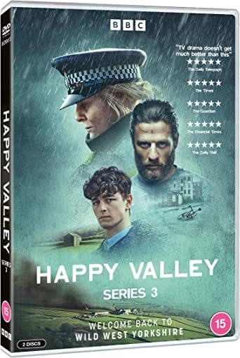 Golden Discs DVD Happy Valley: Series Three - Sally Wainwright [DVD]