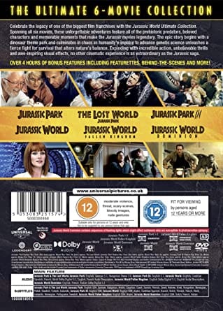 Golden Discs DVD Jurassic World: Ultimate Collection - Steven Spielberg [DVD]