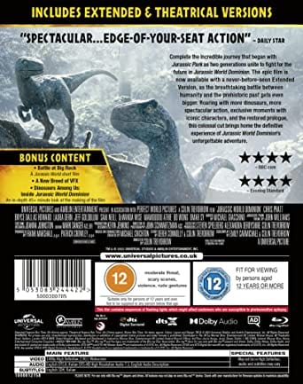 Golden Discs BLU-RAY Jurassic World: Dominion - Colin Trevorrow [BLU-RAY]