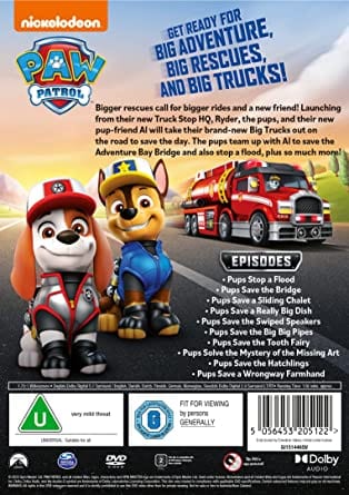 Golden Discs DVD Paw Patrol: Big Truck Pups - Keith Chapman [DVD]