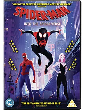 Golden Discs DVD Spider-Man - Into the Spider-verse - Bob Persichetti [DVD]
