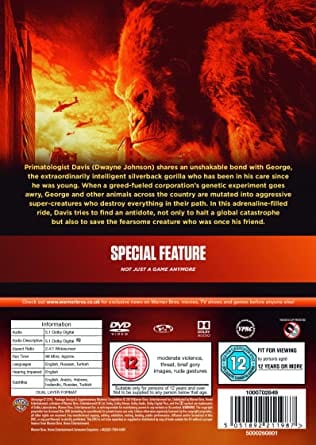 Golden Discs DVD Rampage - Brad Peyton [DVD]