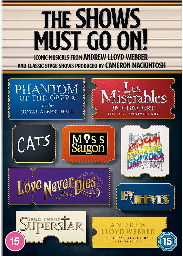 Golden Discs DVD The Shows Must Go On! Ultimate Musicals Collection - Andrew Lloyd Webber [DVD]