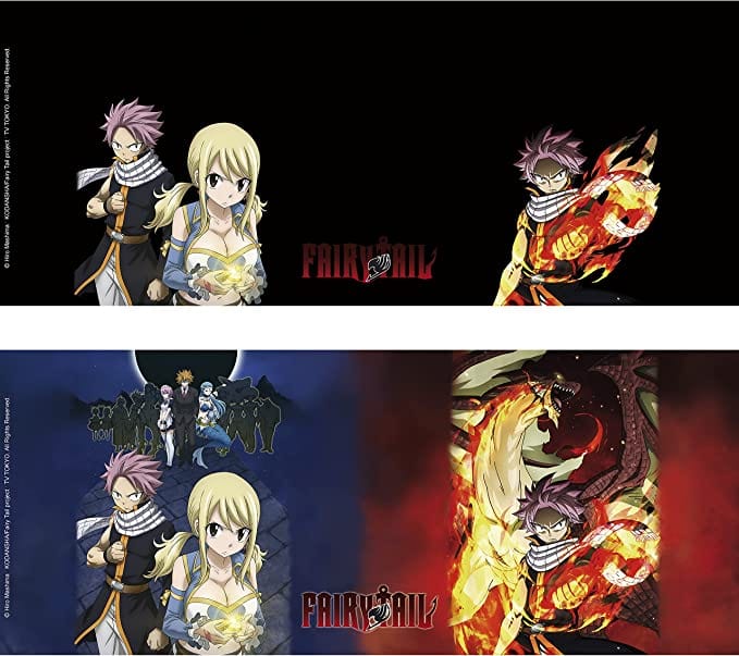 Golden Discs Mugs FAIRY TAIL - Mug Heat Change - 460 ml - Natsu & Lucy [Mug]