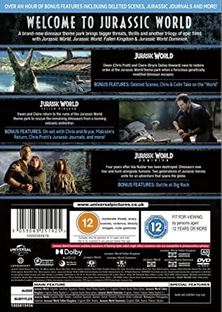 Golden Discs DVD Jurassic World Trilogy - Colin Trevorrow [DVD]
