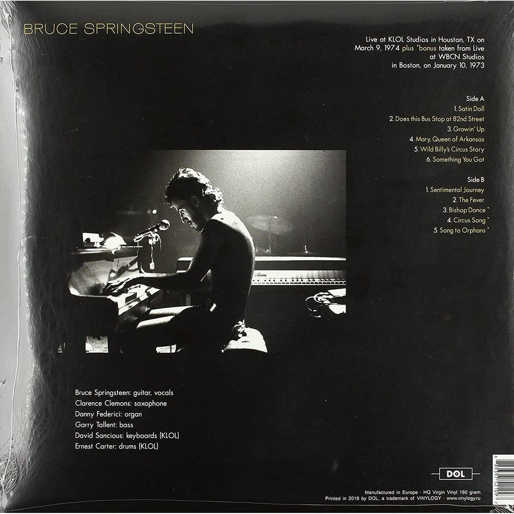 Golden Discs VINYL BRUCE SPRINGSTEEN - FM STUDIO73 [Colour Vinyl]