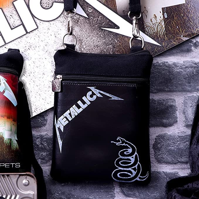 Golden Discs Posters & Merchandise Metallica The Black Album Shoulder [Bag]
