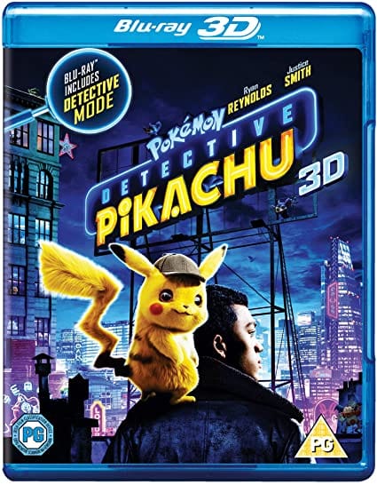Golden Discs BLU-RAY Pokémon Detective Pikachu - Rob Letterman [3D Blu-ray]