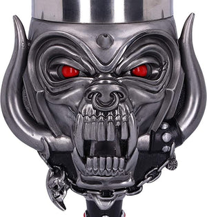 Golden Discs Posters & Merchandise Motorhead Snaggletooth Warpig Glass, Silver [Goblet]