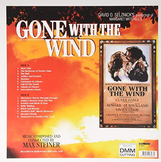 Golden Discs VINYL Gone With the Wind Official soundtrack [VINYL]