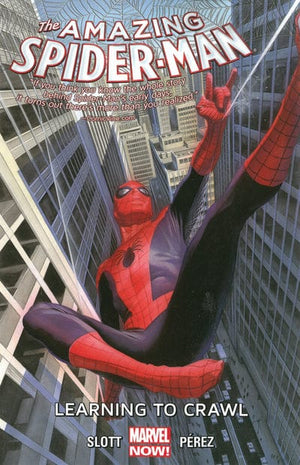 Golden Discs BOOK Learning to crawl - Dan Slott [BOOK]