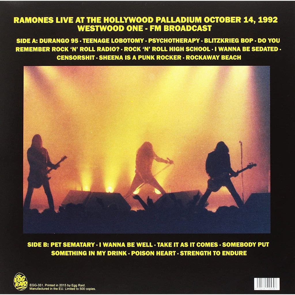 Golden Discs VINYL Live At The Hollywood Palladium - Ramones [VINYL]