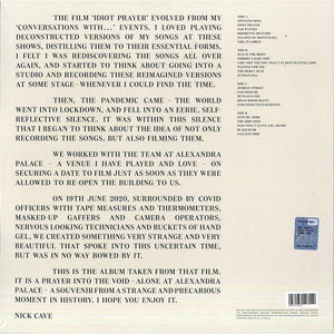 Golden Discs VINYL Nick Cave - Idiot Prayer: Live Alone At Alexandra Palace
