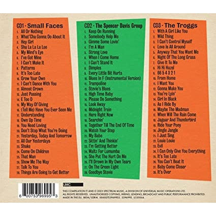 Golden Discs CD Dreamboats & Petticoats presents... Small Faces, The Spencer Davis Group, The Troggs [CD]