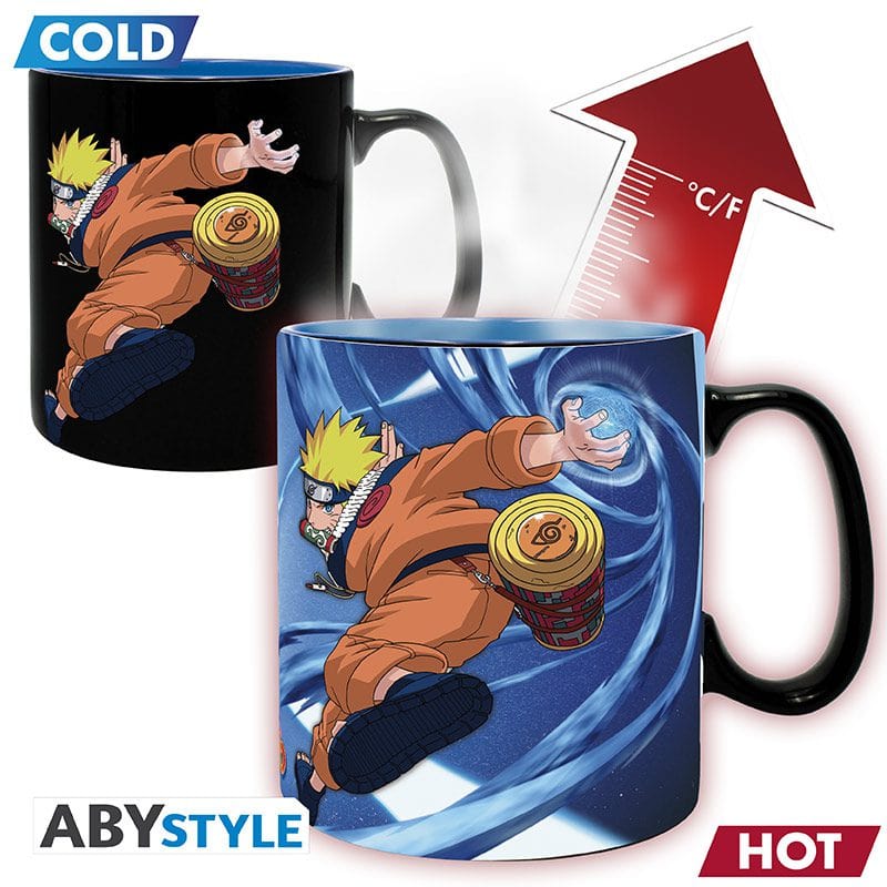 Golden Discs Mugs NARUTO HEAT CHANGING MUG NARUTO SASUKE [Mug]