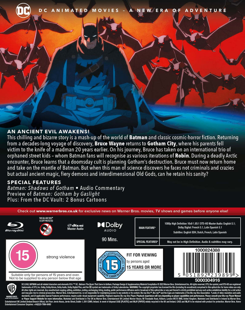 Golden Discs BLU-RAY Batman: The Doom That Came to Gotham - Christopher Berkeley [BLU-RAY]