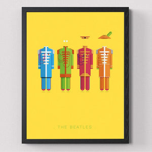 Golden Discs Posters & Merchandise The Beatles Print Frame [Posters & Merchandise]