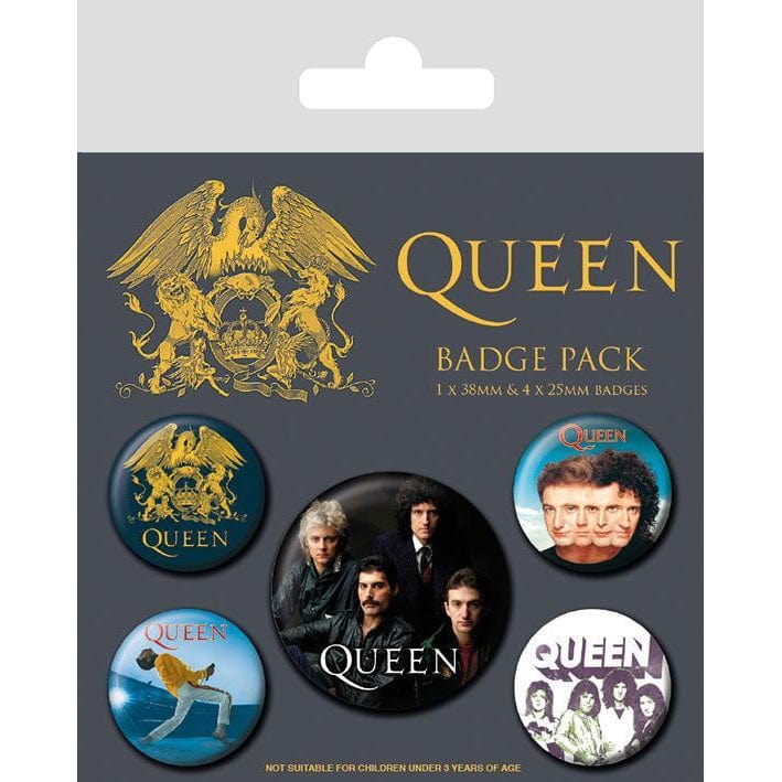 Golden Discs Badges Queen [Badges]