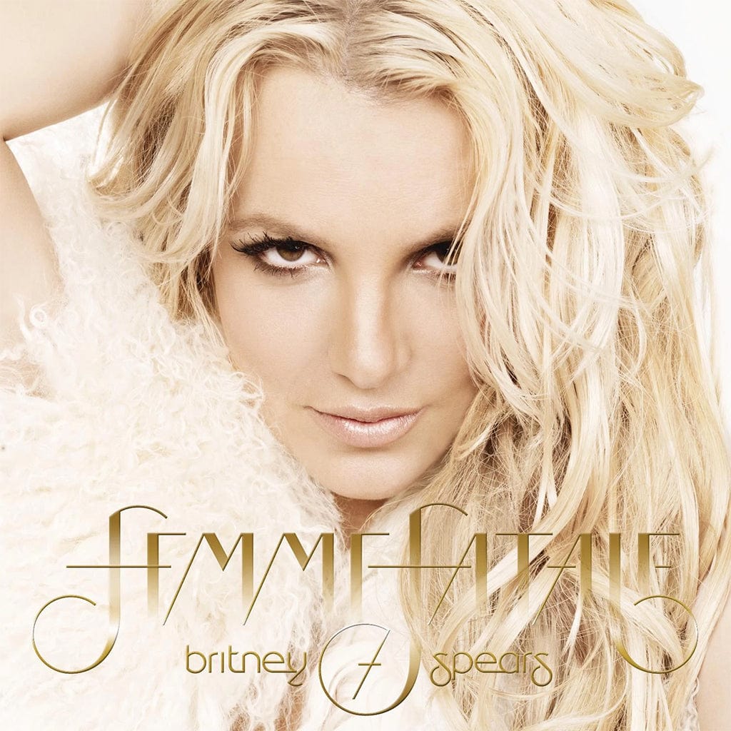 Golden Discs VINYL Femme Fatale (2023 Release): - Britney Spears [Light Grey Marble Vinyl]