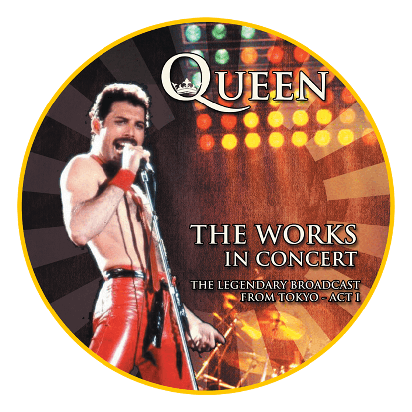 Golden Discs VINYL The Works In Concert: The Legendary Broadcast From Tokyo - Act I (Picture Disc) - Queen [VINYL]