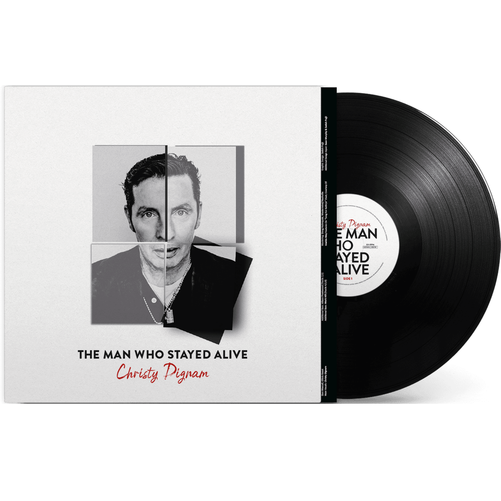 Golden Discs VINYL 'The Man Who Stayed Alive' - a legacy solo album by Christy Dignam [VINYL]