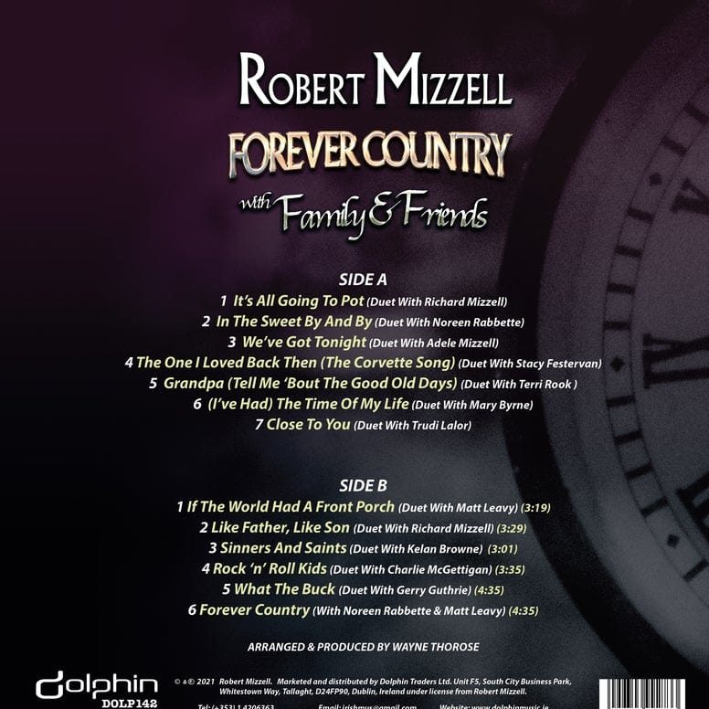 Golden Discs VINYL FOREVER COUNTRY - ROBERT MIZZELL [VINYL]