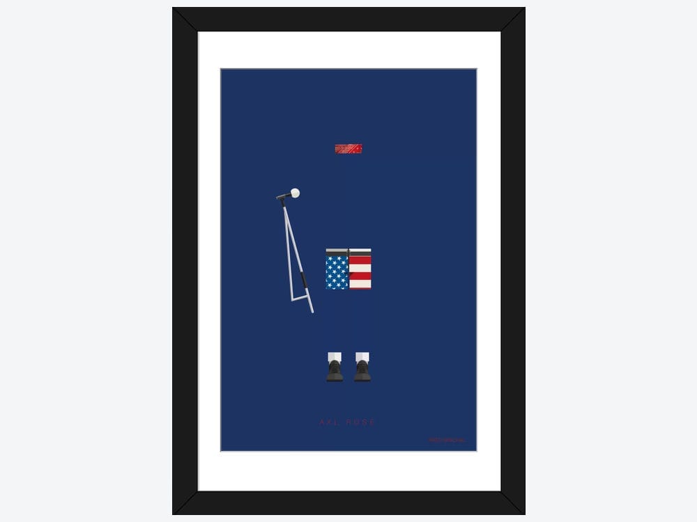 Axl Rose Print Frame [Posters & Merchandise] – Golden Discs
