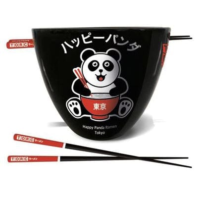 Golden Discs Bowls & Plates Happy Panda - Ramen Bowl [Bowls / Plates]