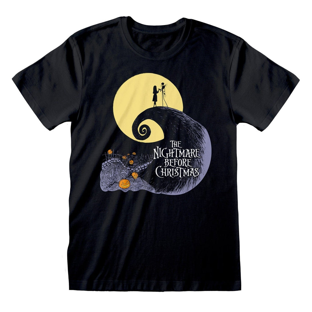 Golden Discs T-Shirts The Nightmare Before Christmas: Silhouette Moon -  XL [T-Shirts]