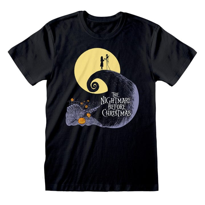 Golden Discs T-Shirts The Nightmare Before Christmas: Silhouette Moon -  2XL [T-Shirts]