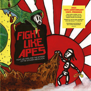 Golden Discs VINYL Fight Like Apes - And The Mystery Of The Golden Medallion [Red & White Splatter Vinyl]