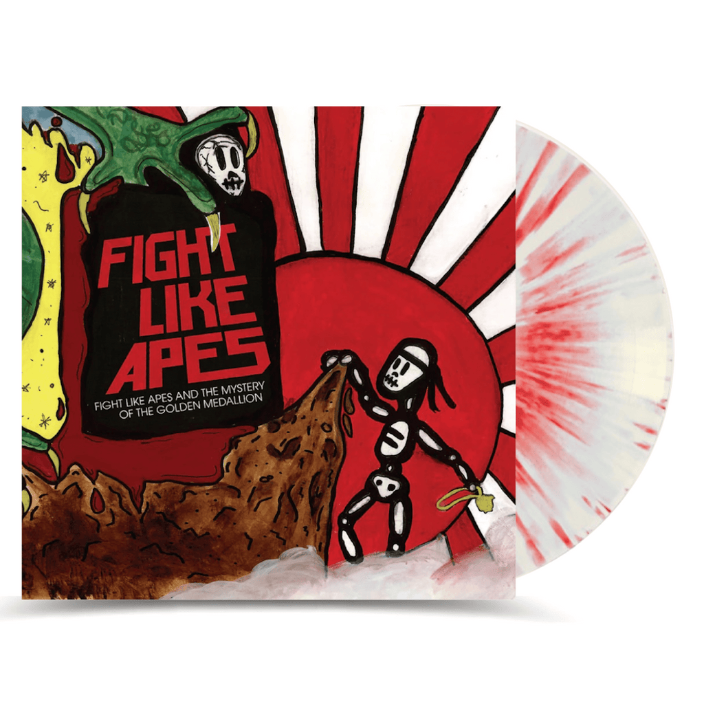 Golden Discs VINYL Fight Like Apes - And The Mystery Of The Golden Medallion [Red & White Splatter Vinyl]