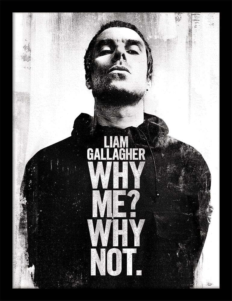 Golden Discs Poster Liam Gallagher - Why Me Why Not 30cm x 40cm [Posters]