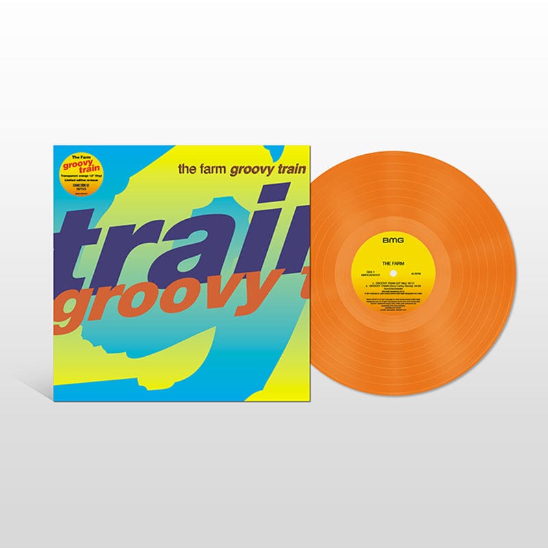 Golden Discs VINYL Groovy Train (RSD 2022):   - The Farm [Orange Colour Vinyl]